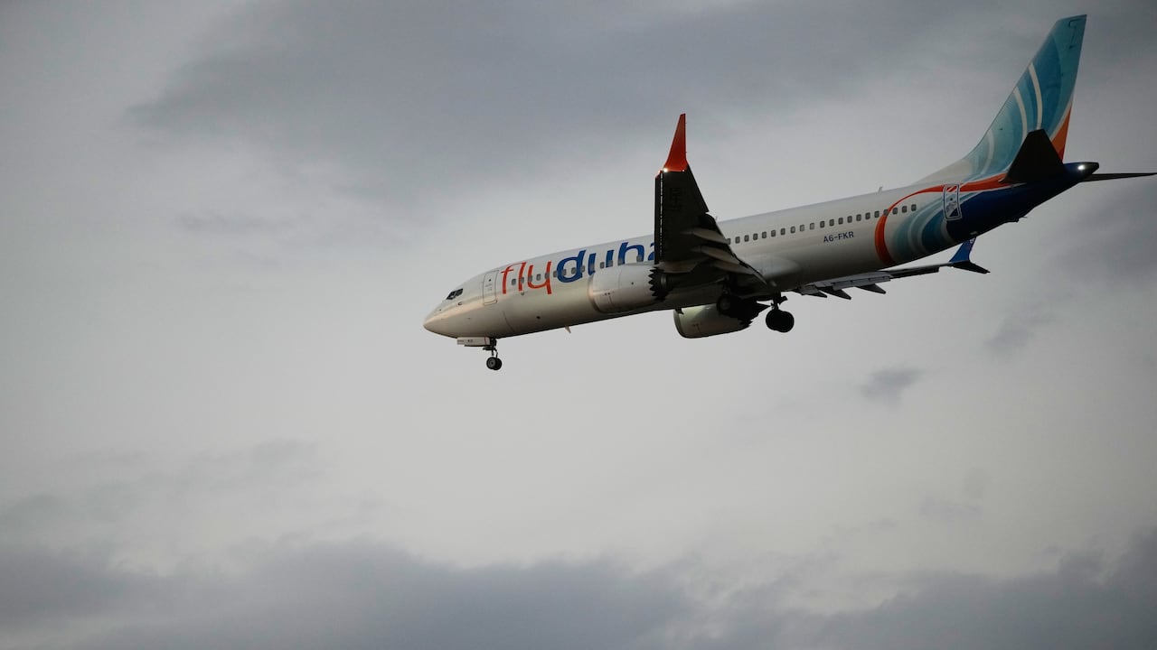 Un avión de FlyDubai con pasajeros israelíes a bordo, que previamente habían viajado en otro avión de FlyDubai