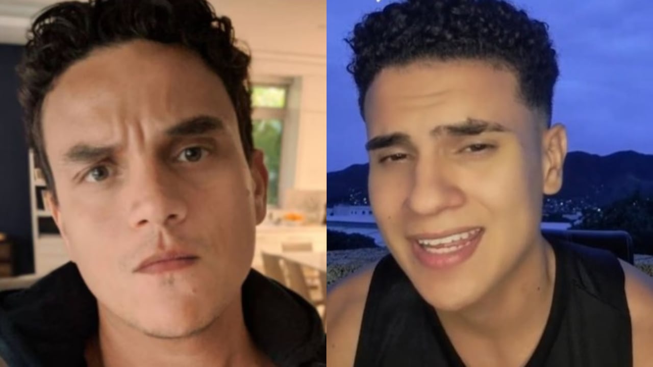 Un joven tiktoker comenzó a viralizarse por decir que es hijo del cantante. Fotos: redes sociales de @silvestredangond y @joseyuseff