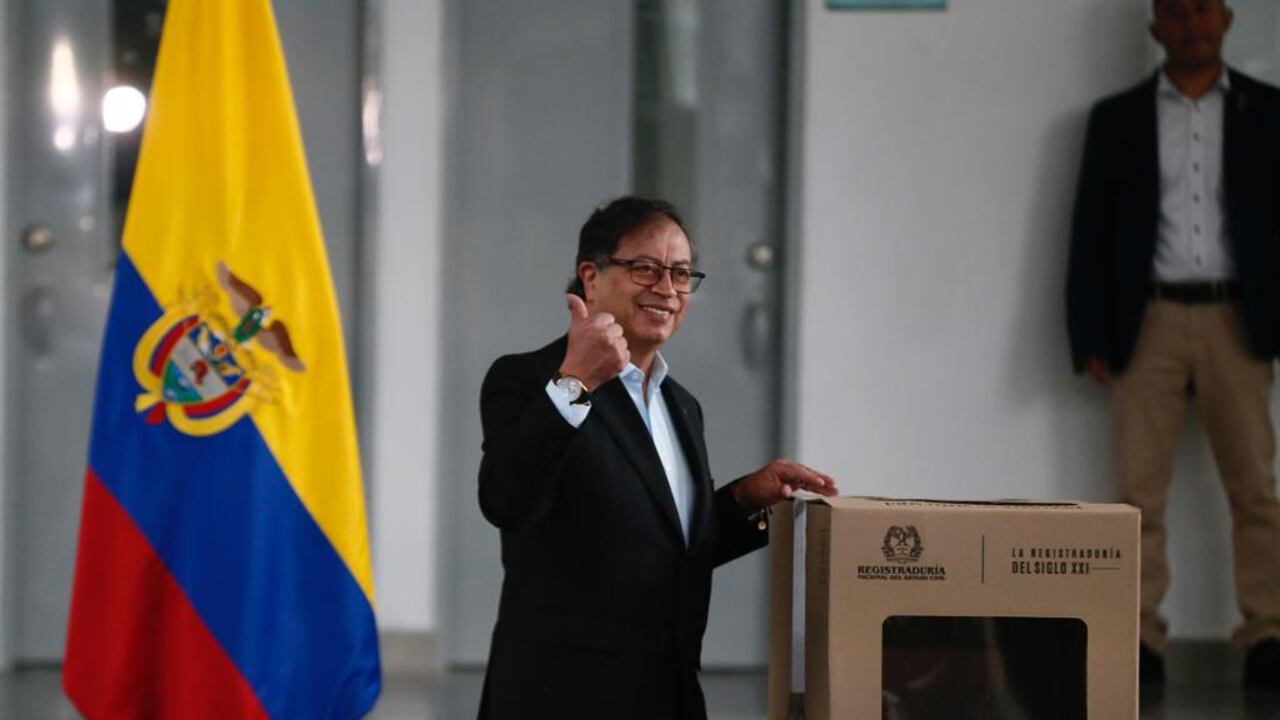 Votación Presidente Gustavo Petro en Bogotá