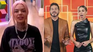 Melissa Gate, Marcelo Cezán y Carla Giraldo