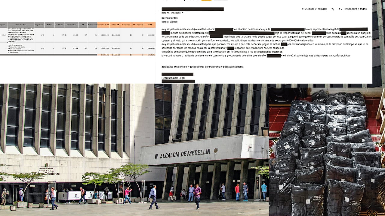 Fuertes denuncias empantanan la gestión en la Alcaldía de Medellín entre 2020 y 2023. Todo el dosier apunta a una gran red de presunta corrupción.