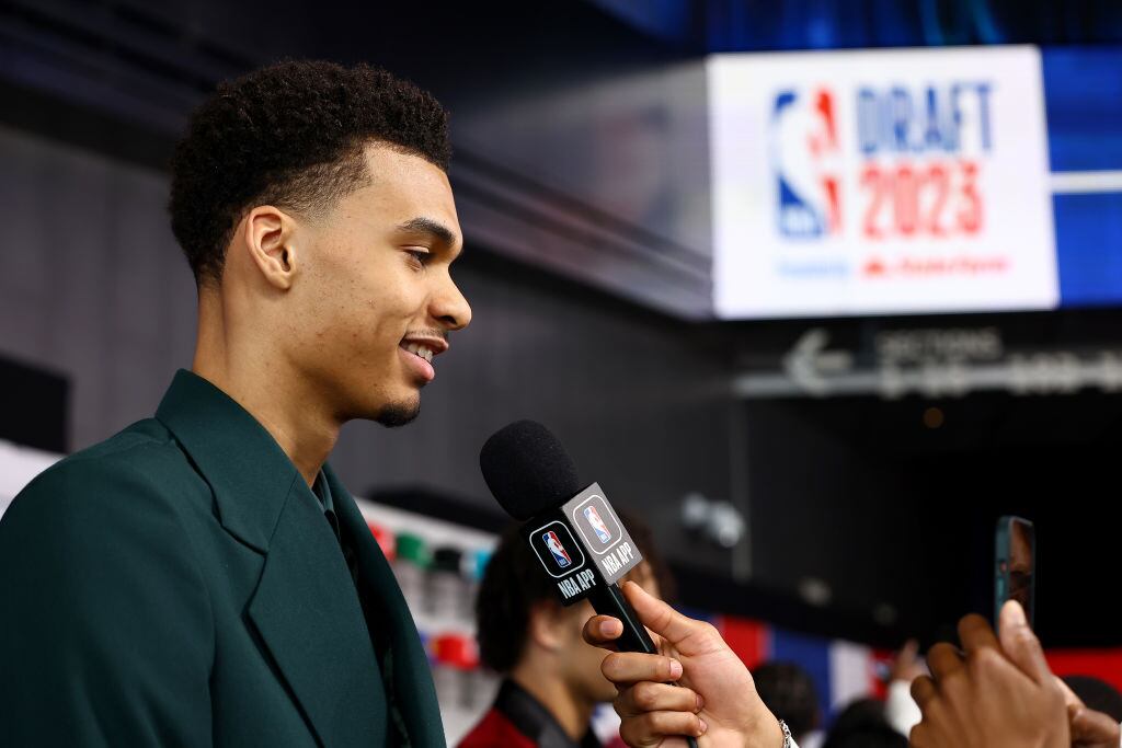Victor Wembanyama fue el pick número 1 del draft de la NBA 2023.