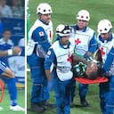 Cristian Chicho Arango, lesionado con Nacional ante Millonarios.