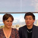 Alina Lozano hace calurosa propuesta a Jim Velásquez