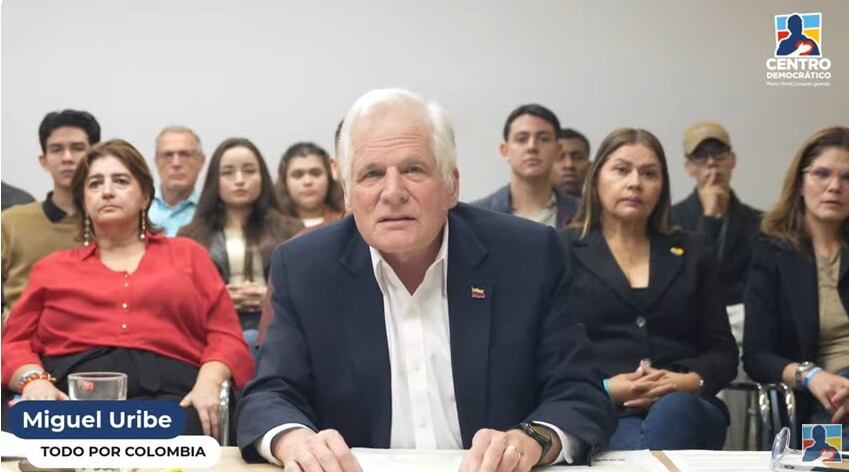 Miguel Uribe Londoño, precandidato presidencial.