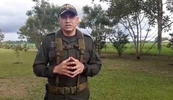 Coronel Jesús Enrique Quintero, comandante de la Policía en Cauca.