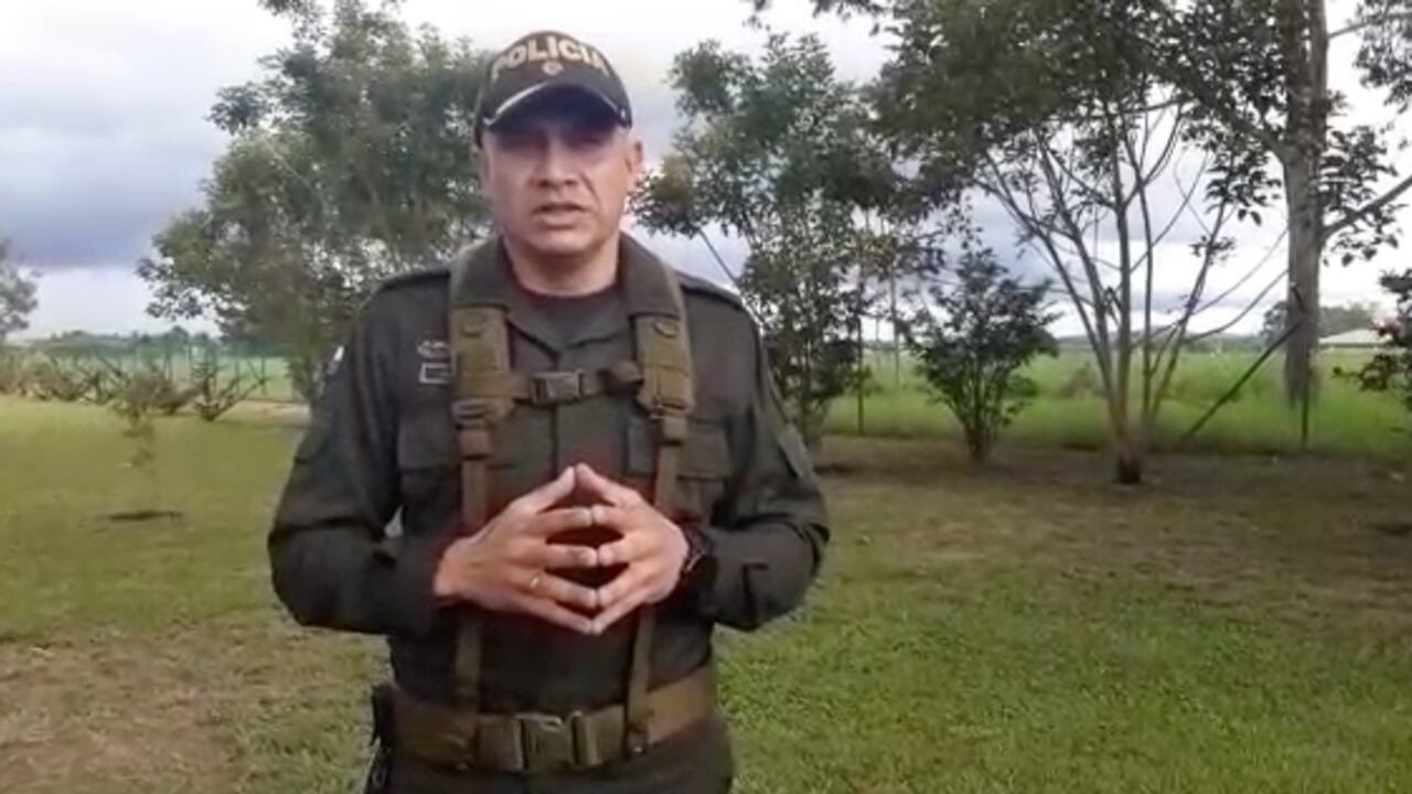 Coronel Jesús Enrique Quintero, comandante de la Policía en Cauca.