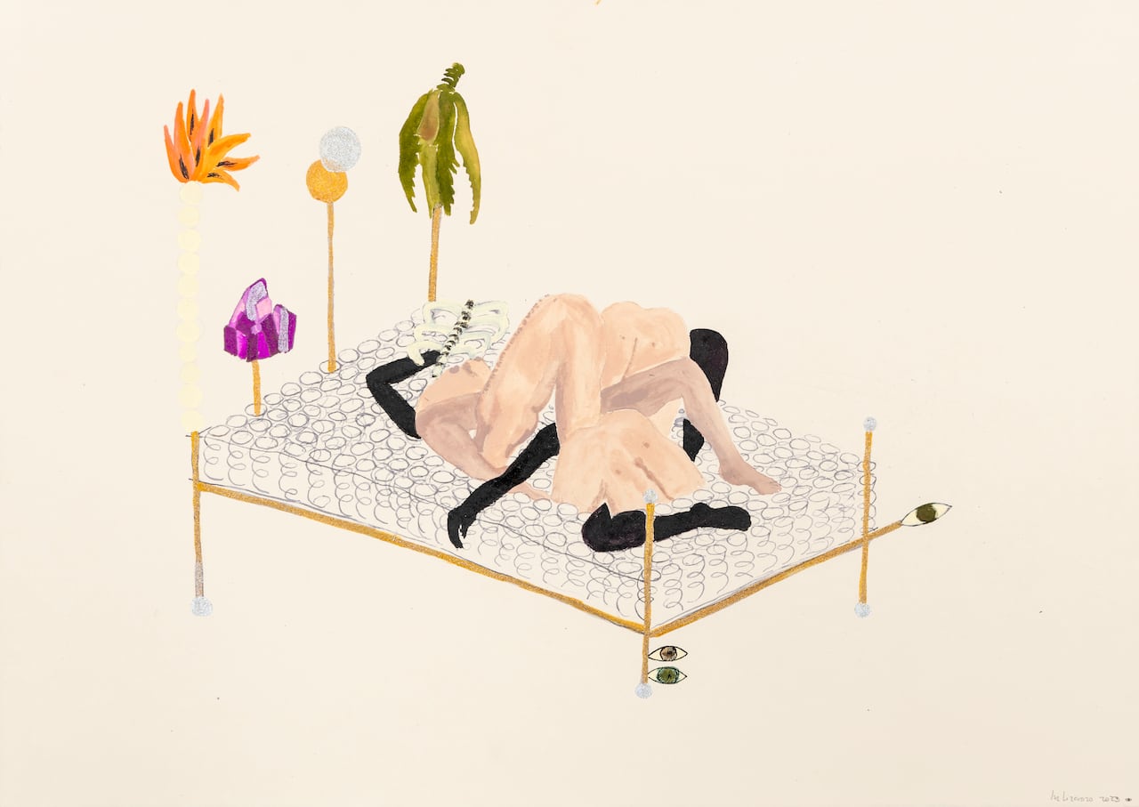 En el ojo nace la rosa' de Luz Lizarazo