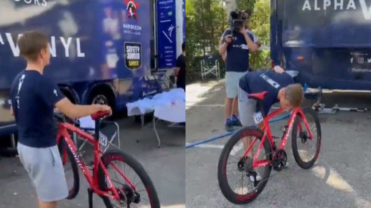 Se hizo con la camiseta roja desde la etapa 6.