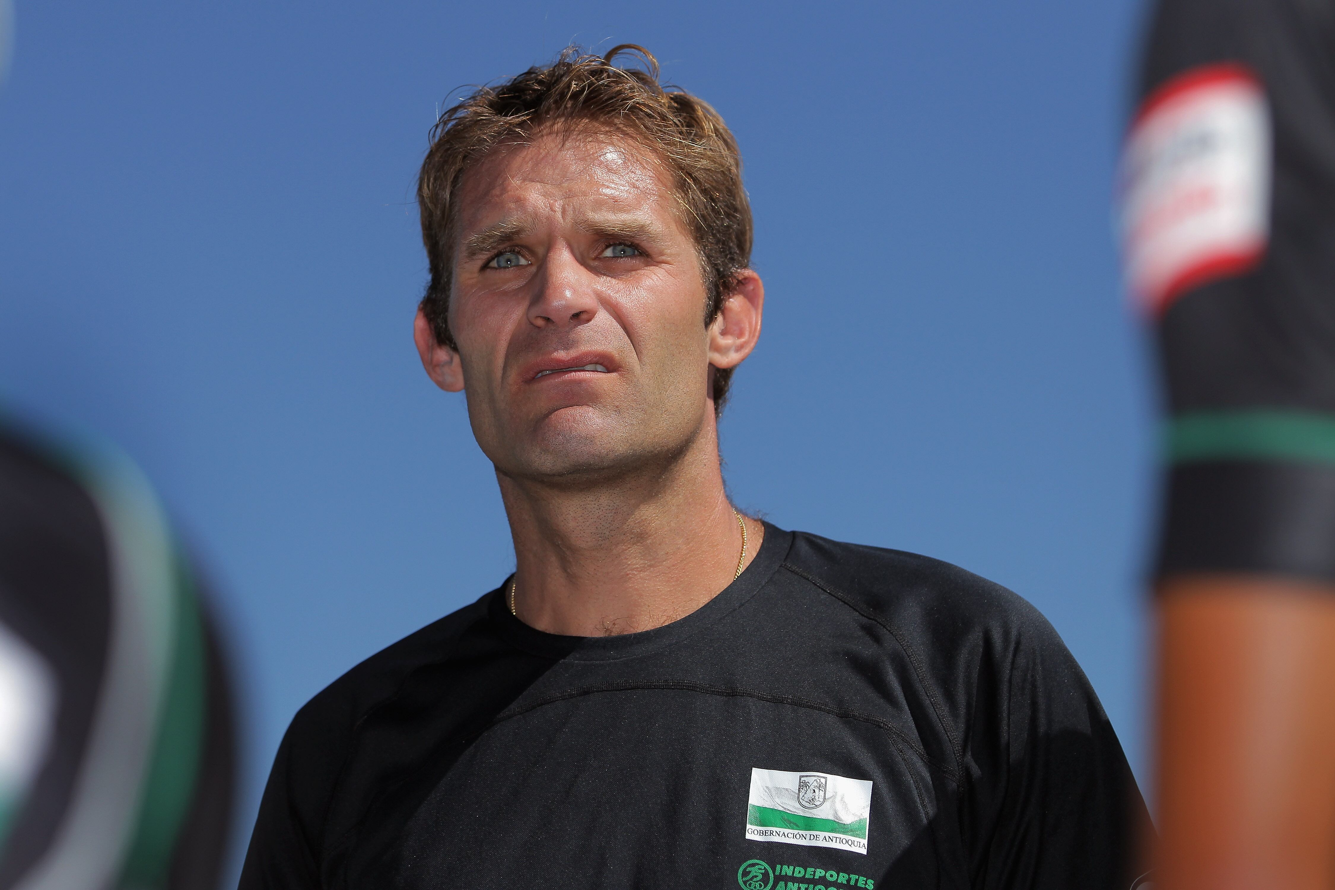 El ciclista antioqueño tuvo un accidente en Medellín, este martes 25 de enero.