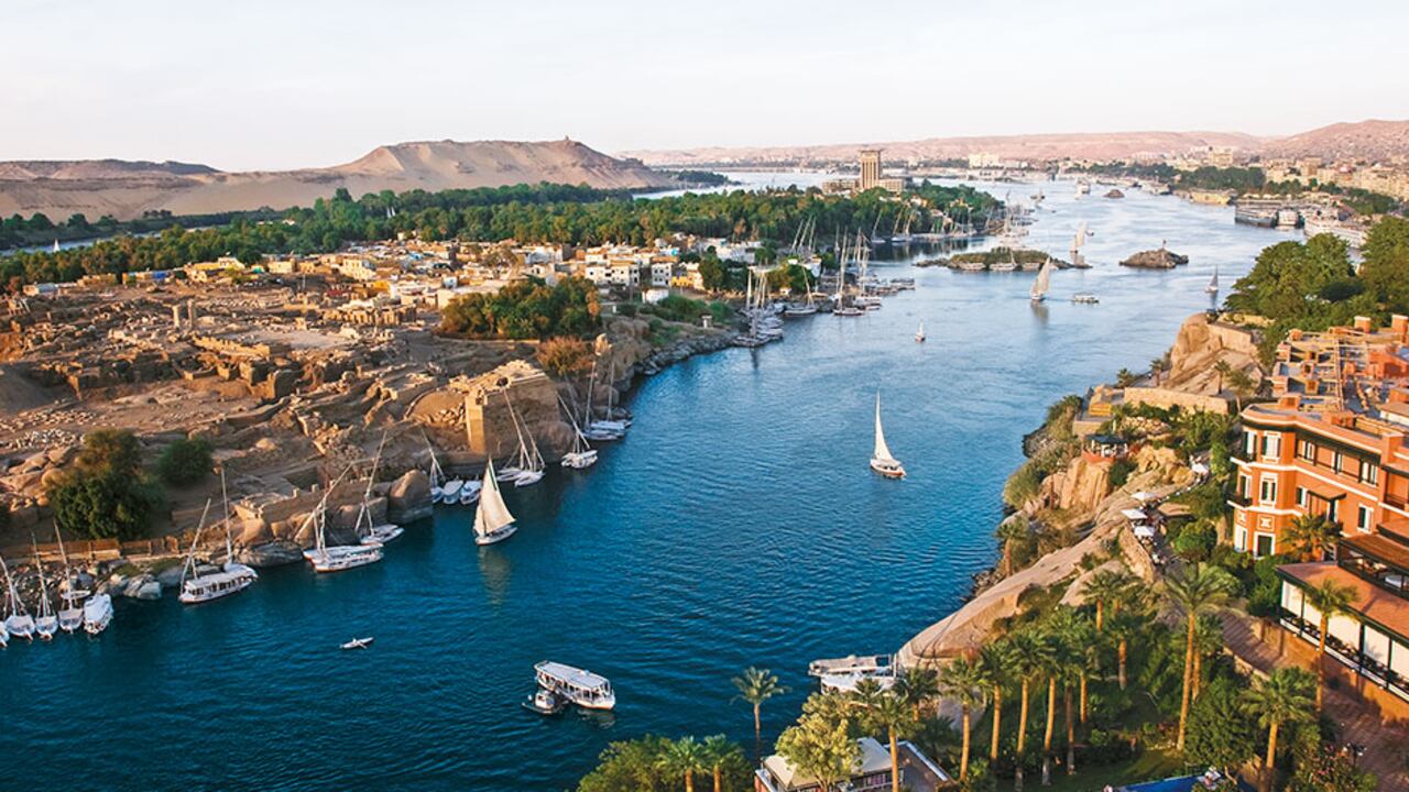 Hoy, parece como si Nubia empezara y acabara en la isla Elefantina, un pedazo de tierra de cerca de un kilómetro de longitud.