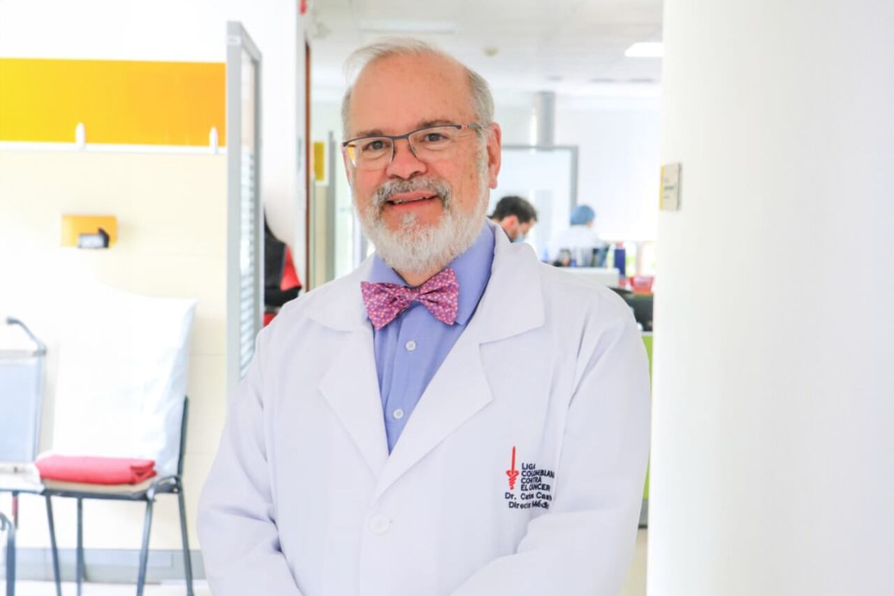 Carlos Castro, asesor científico de la Liga Colombiana contra el Cáncer.