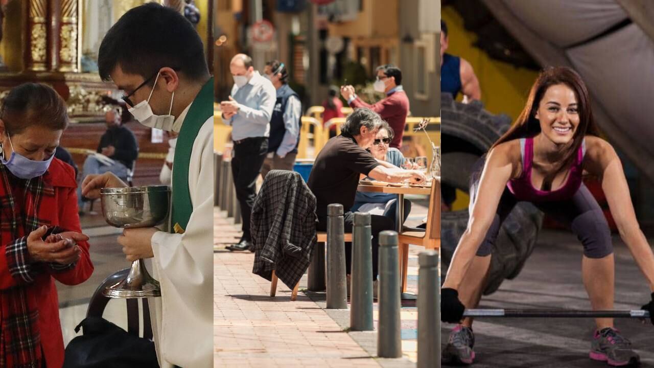 Actividades y horarios por sectores en Bogotá a partir del 22 de septiembre.