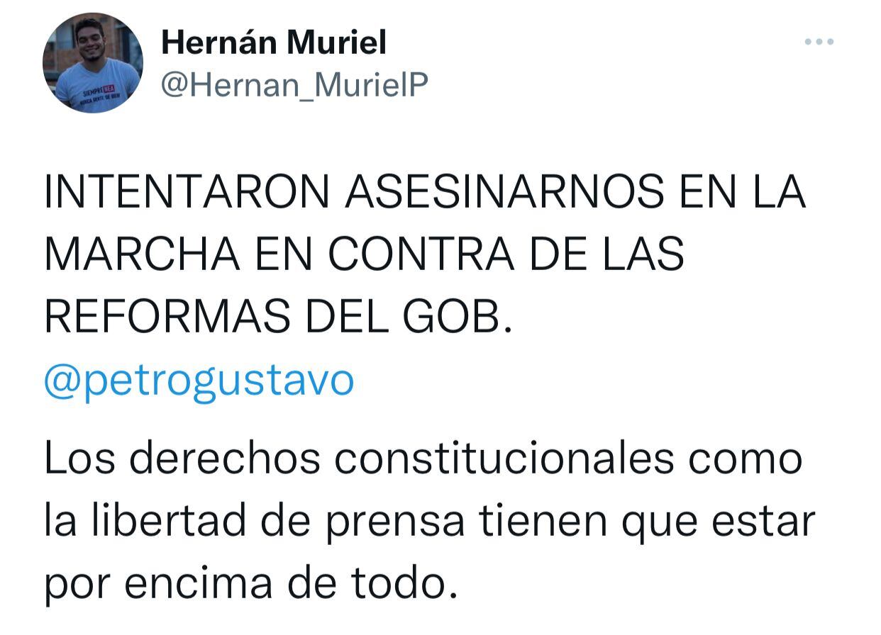 Agresiones a periodistas en Medellín