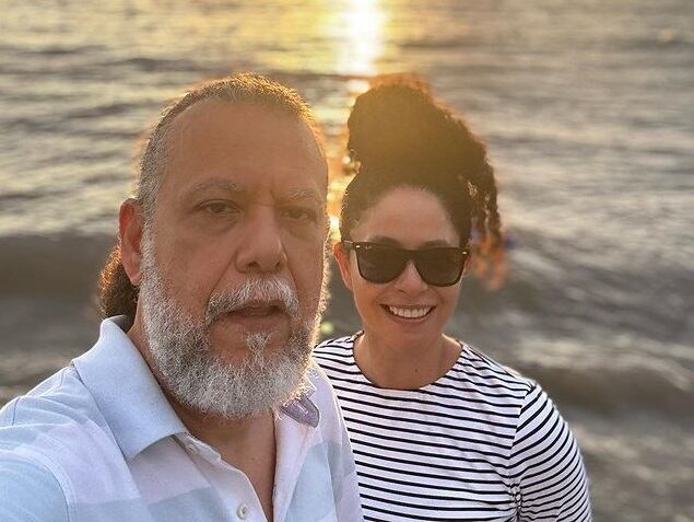 Alberto Linero y María Alcira Batista están juntos desde 2018.