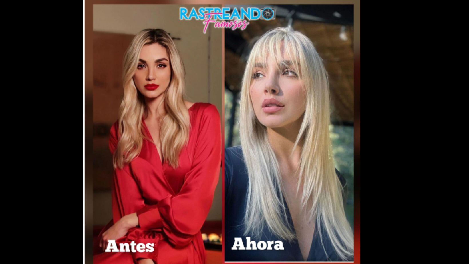 Cambio de look de Melina Ramírez
Instagram @rastreandofamosos