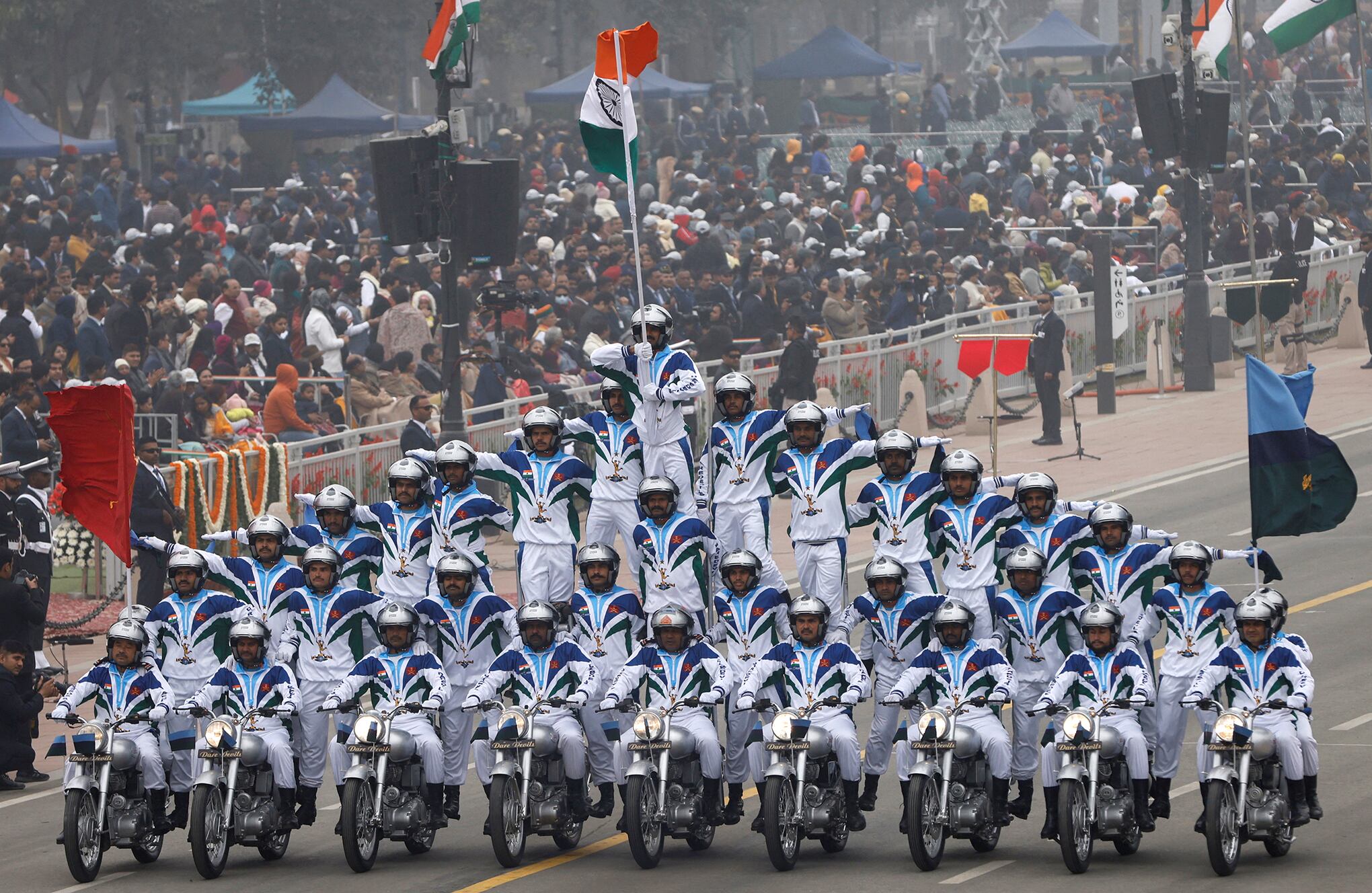 En imágenes : Desfile del Día de la República en Nueva Delhi