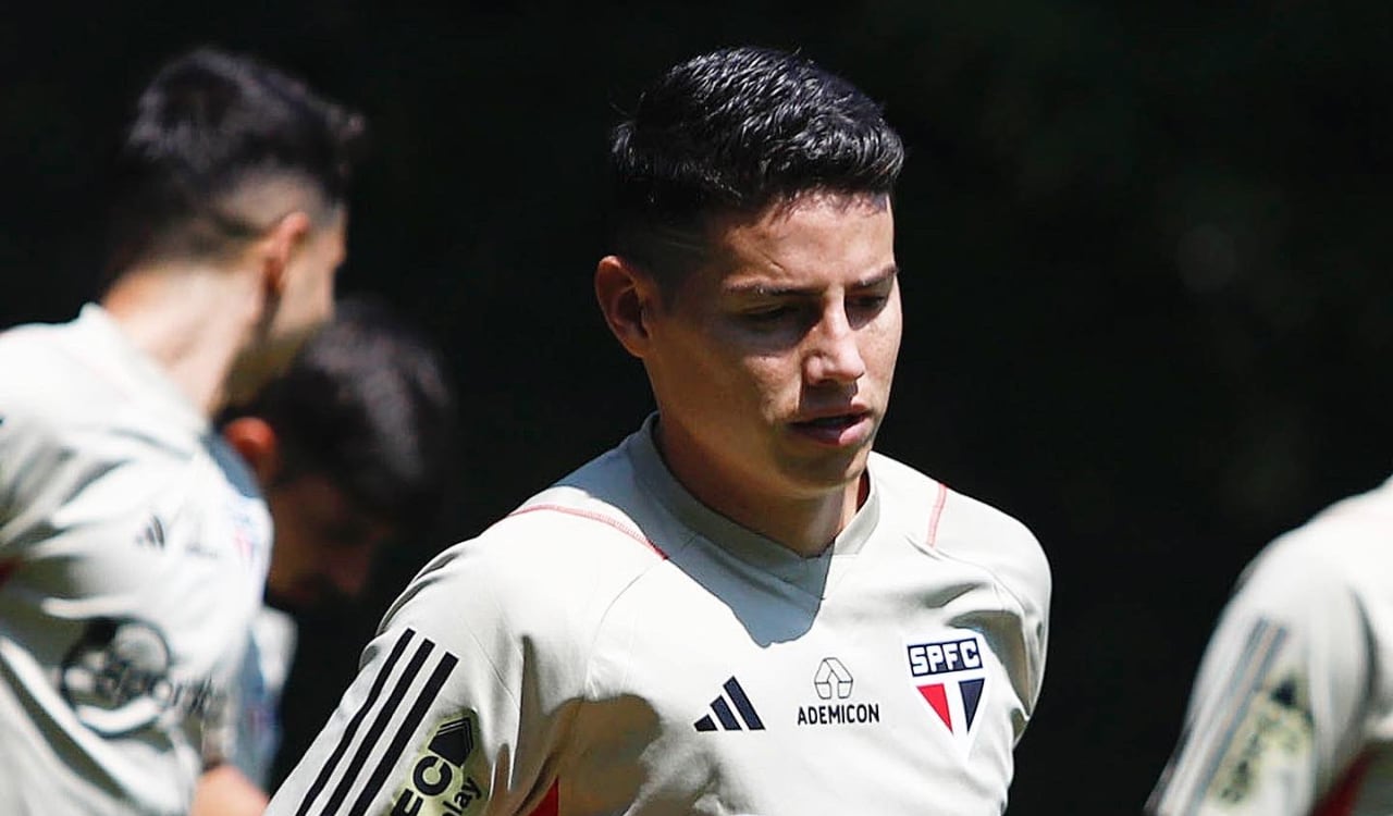 James Rodríguez ha sido poco influyente en Sao Paulo desde su llegada