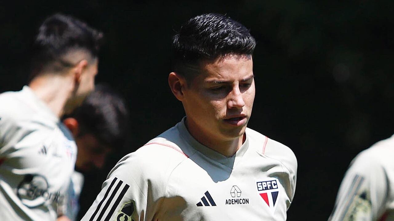 James Rodríguez ha sido poco influyente en Sao Paulo desde su llegada