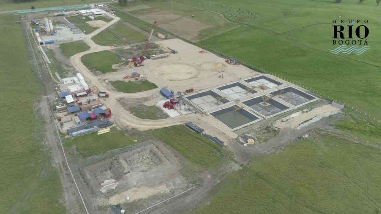 La estación elevadora conducirá las aguas residuales hacia la PTAR Canoas. Foto: EAAB.