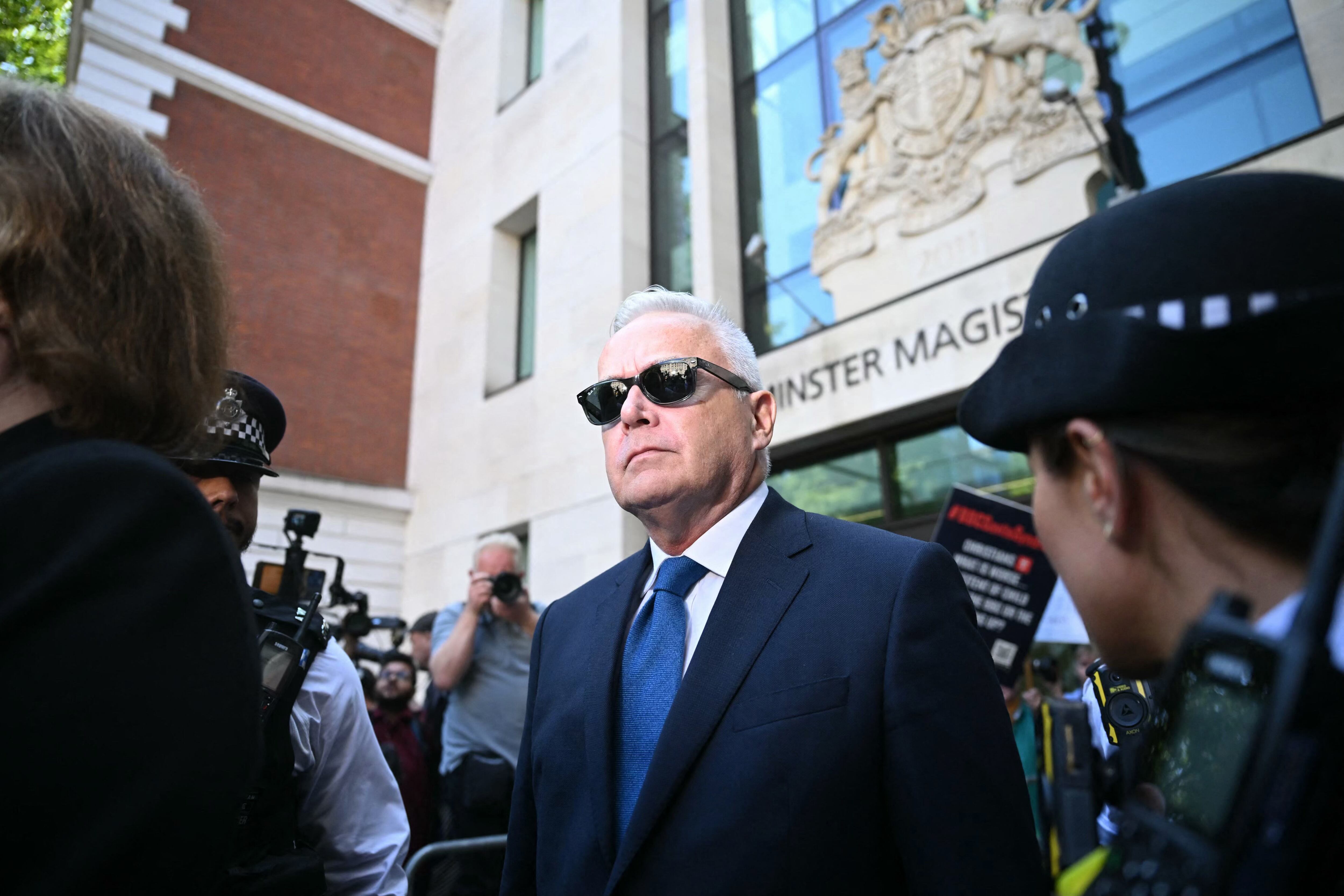 Huw Edwards, expresentador de la BBC