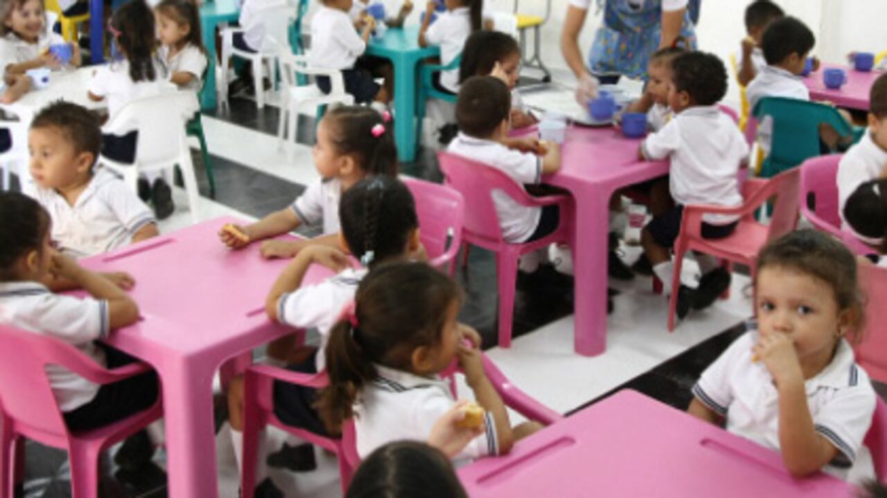 Desayunos infantiles.