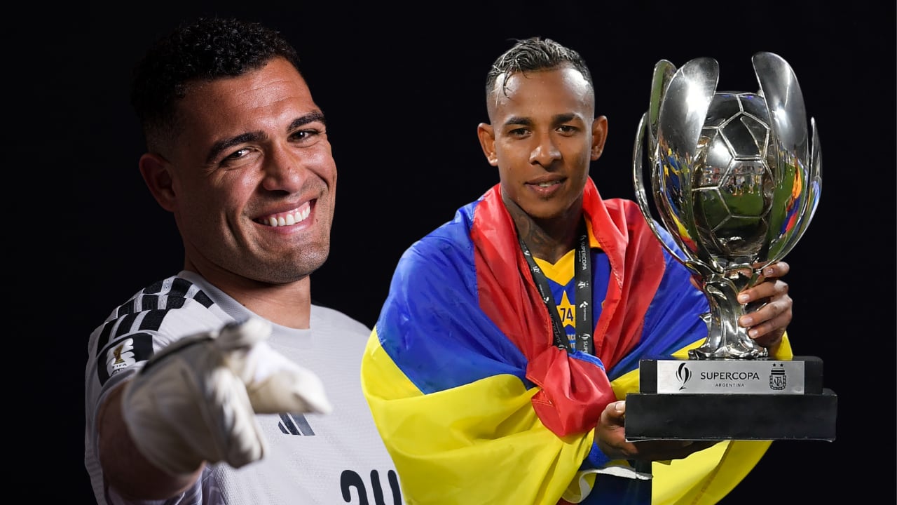 Álvaro Montero y Sebastián Villa, nuevos jugadores de Boca Juniors de Argentina