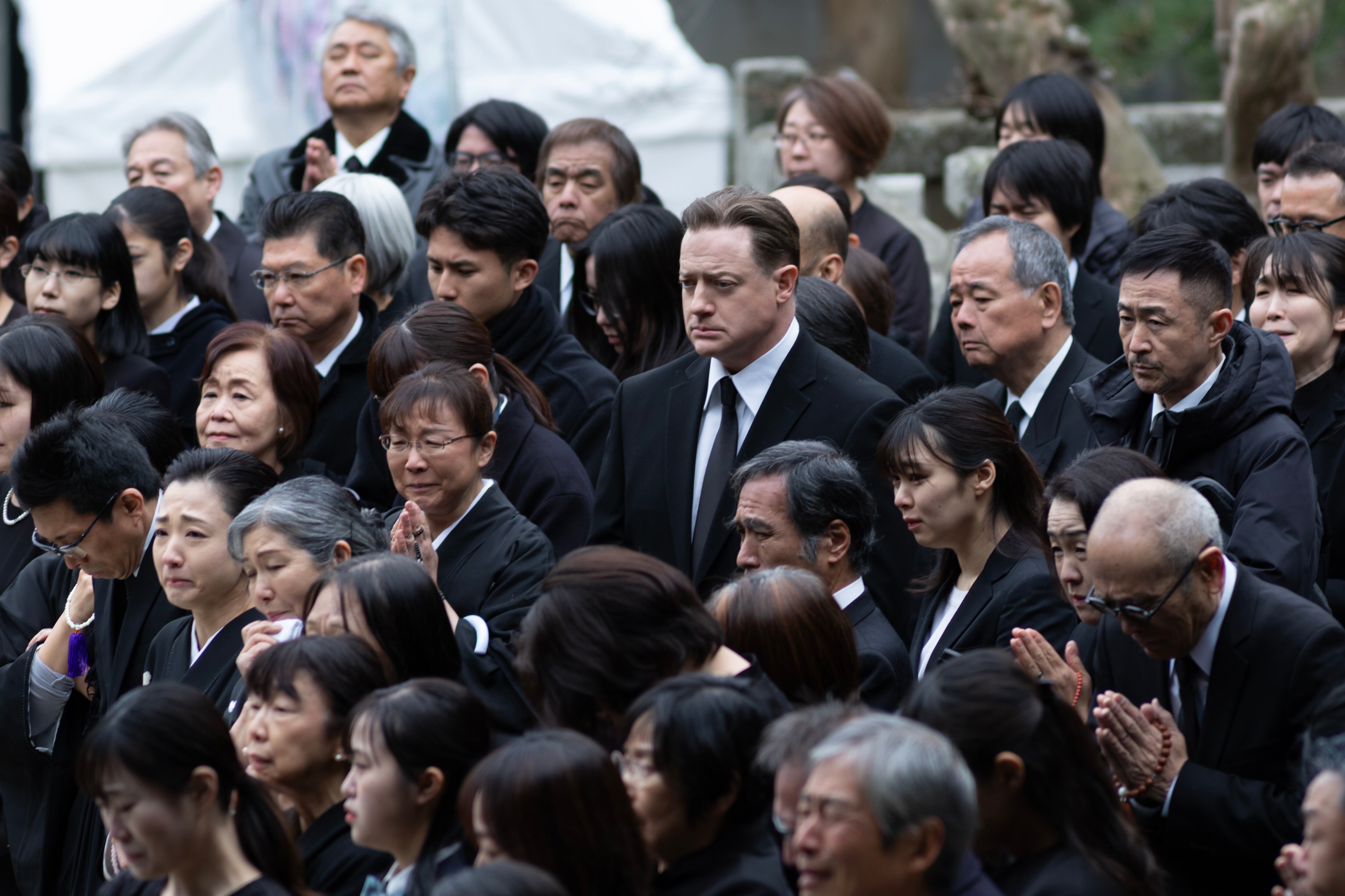 El ganador del Óscar Brendan Fraser regresa en 'Familia en renta'. Foto: James Lisle/Searchlight Pictures. © 2025 Searchlight Pictures.