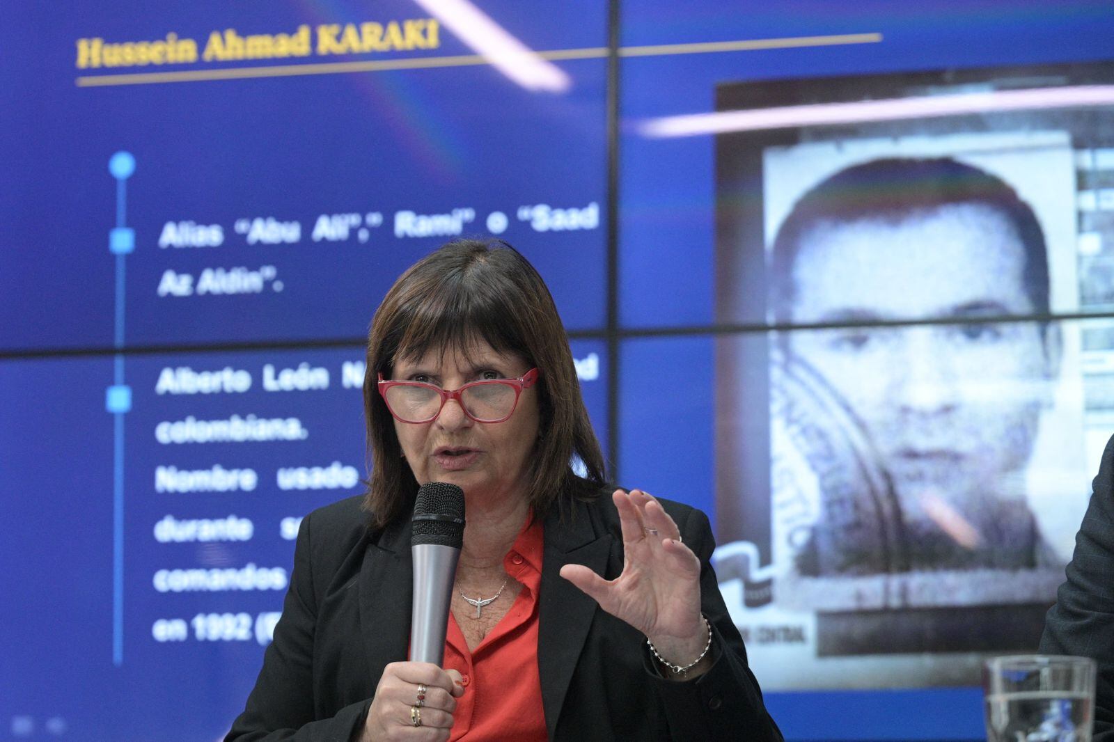 La ministra de seguridad de Argentina, Patricia Bullrich