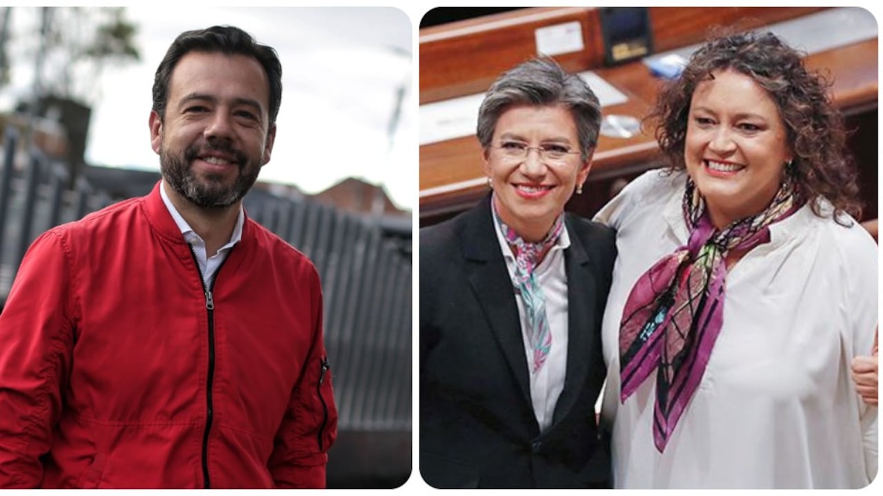 Carlos Fernando Galán, Claudia López y Angélica Lozano.
