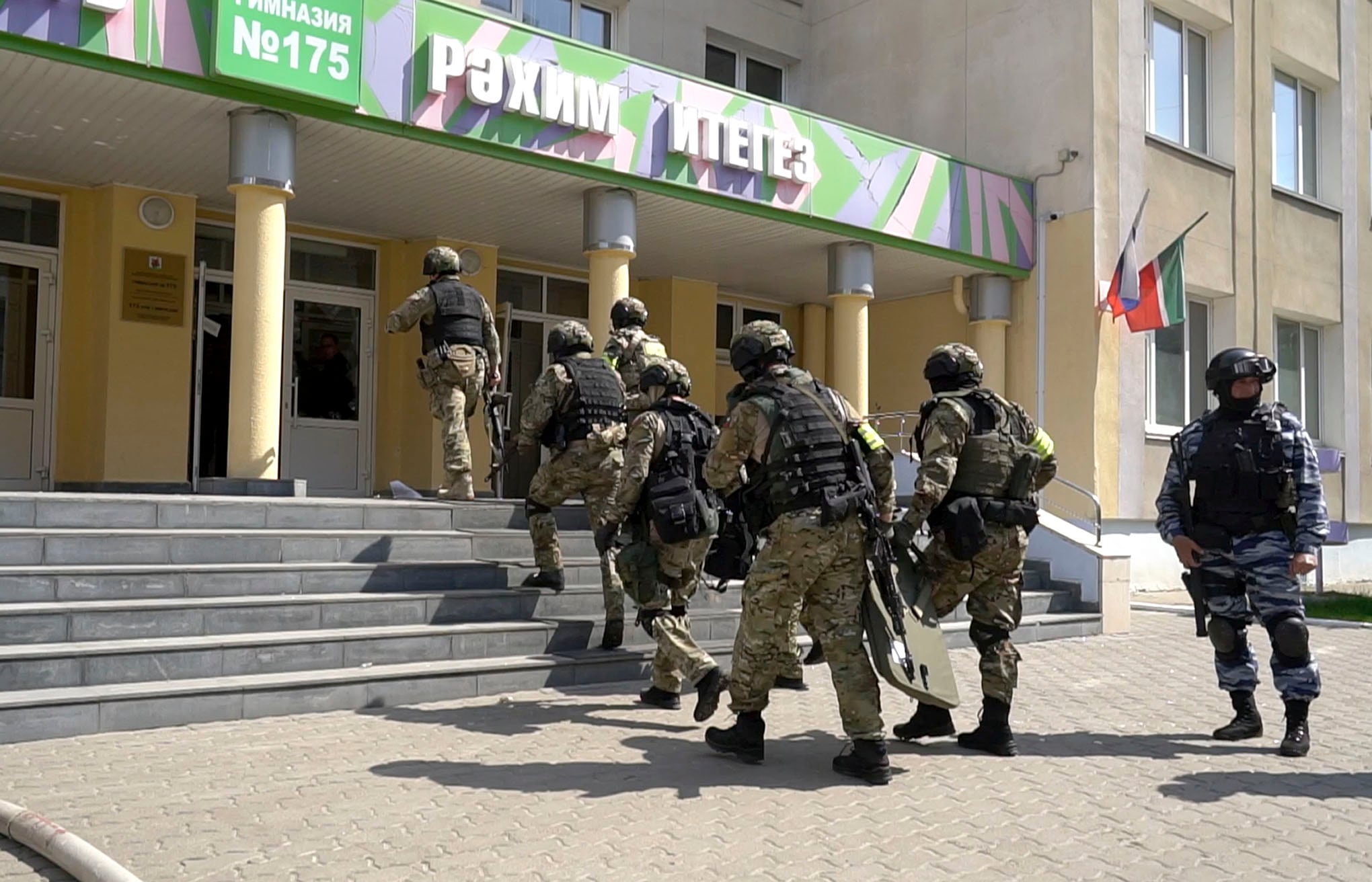 Tiroteo en Rusia.