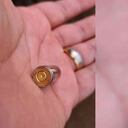 Uno de los casquillos encontrados en el estudio del periodista.