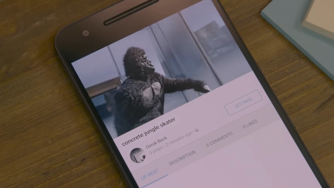App para Android de Vimeo.