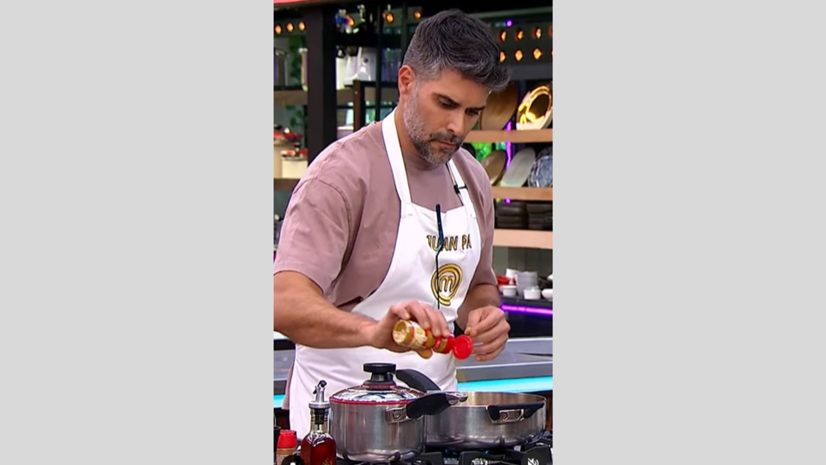 Juan Pablo ha demostrado ser uno de los mejores concursantes de  MasterChef en esta temporada