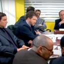 Escena de 'Yo soy Betty, la fea' cuando Betty aceptó la presidencia de Ecomoda.