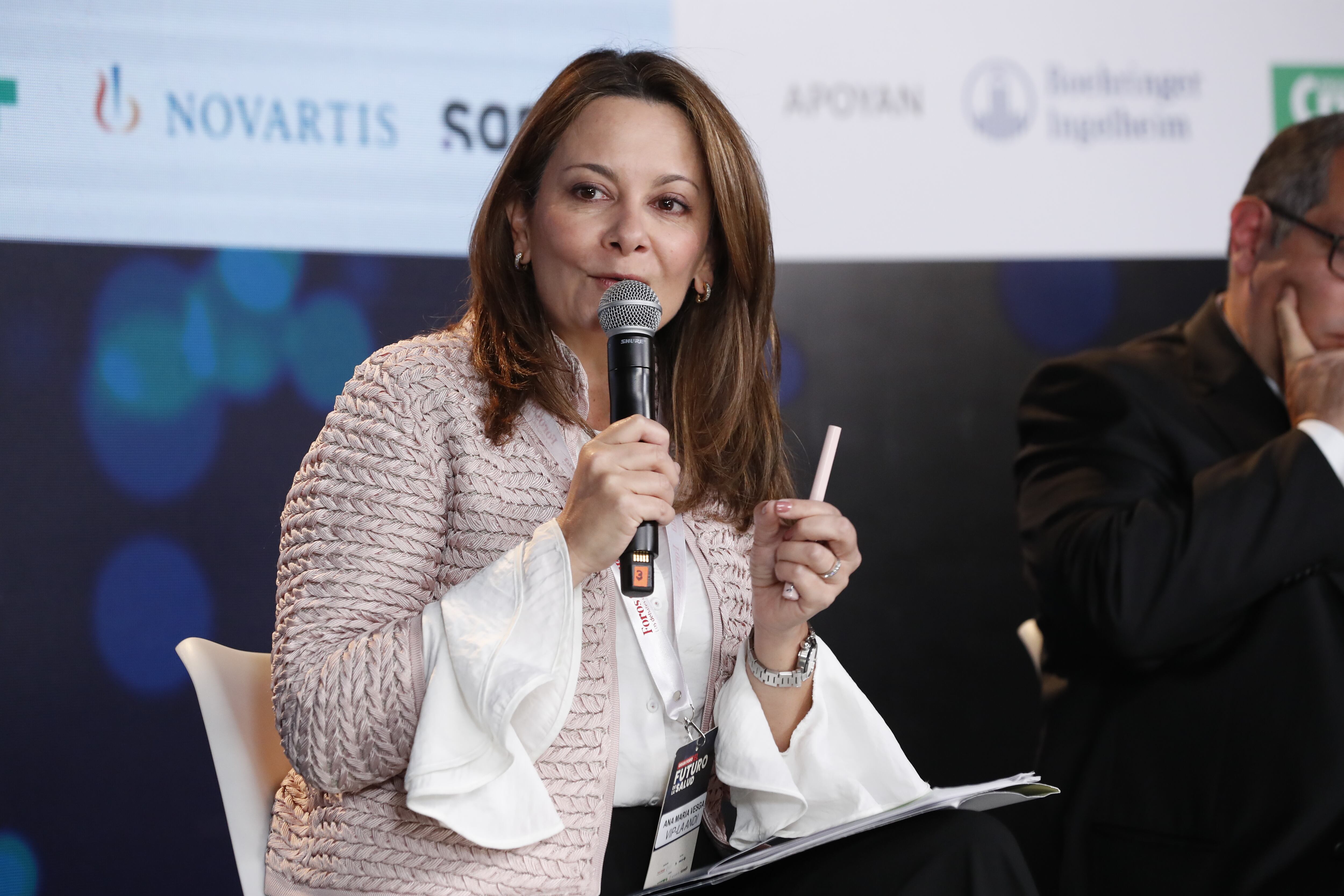 Ana María Vesga, vicepresidente de salud de la Andi