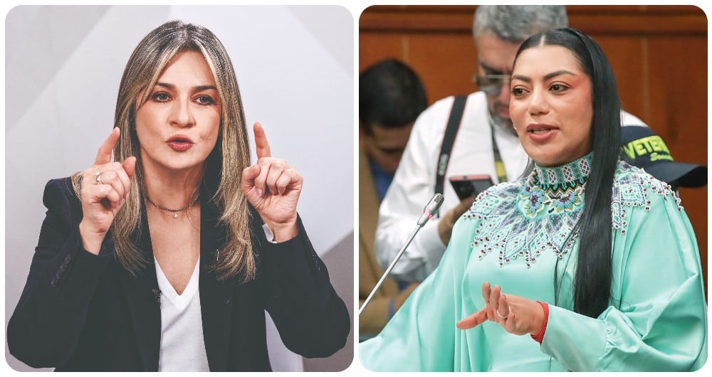 Vicky Dávila y Martha Peralta