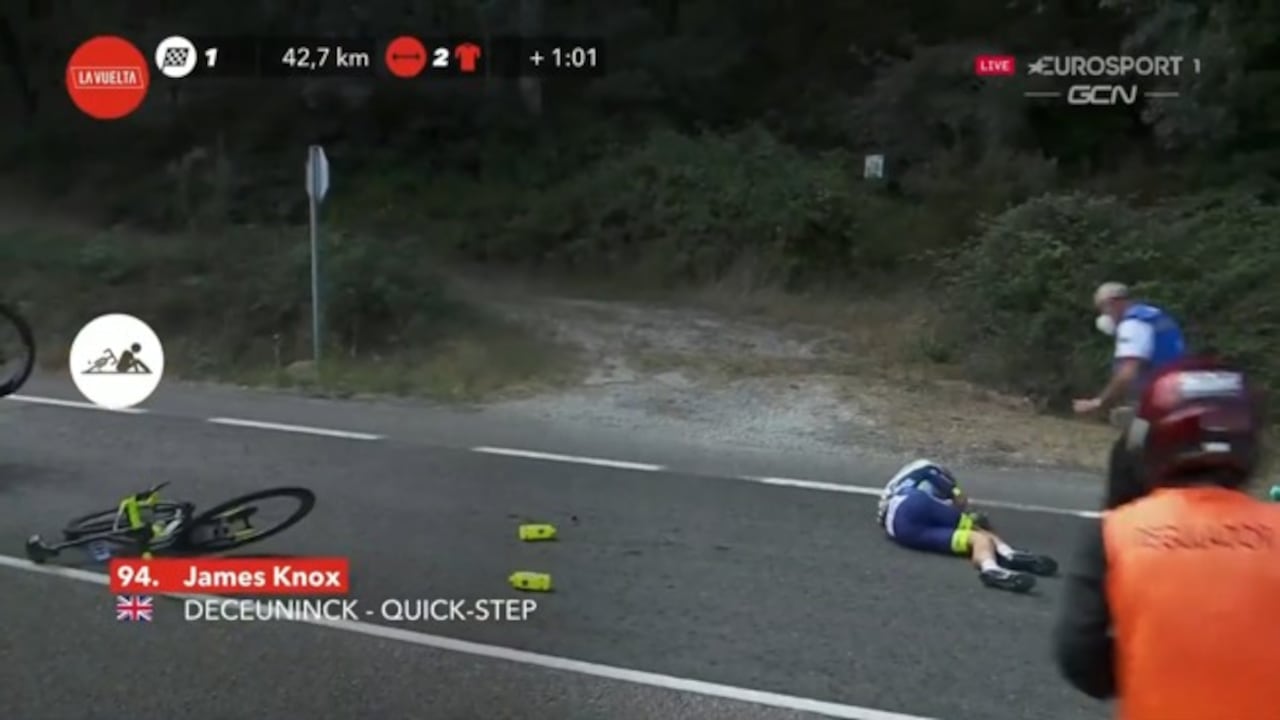 Louis Mientjies en la Vuelta a España