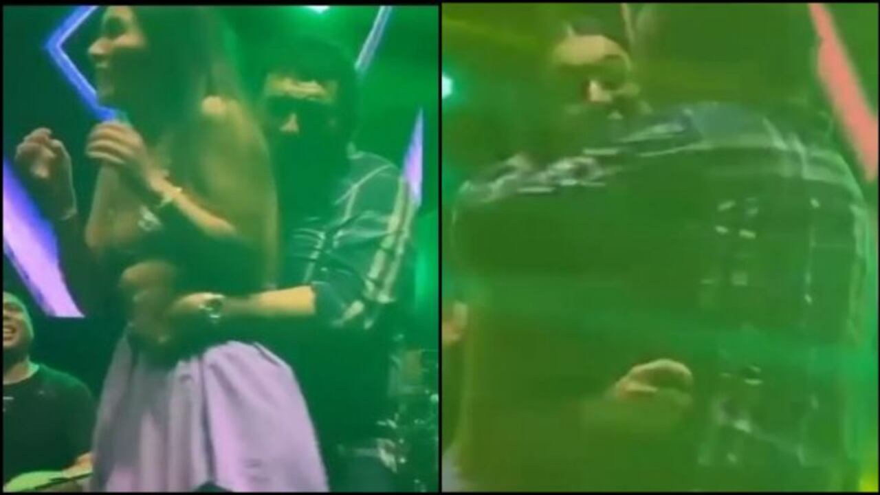 Poncho Zuleta y Karen Lizarazo.