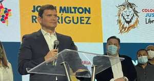 John Milton Rodríguez se lanzó a la Presidencia.
