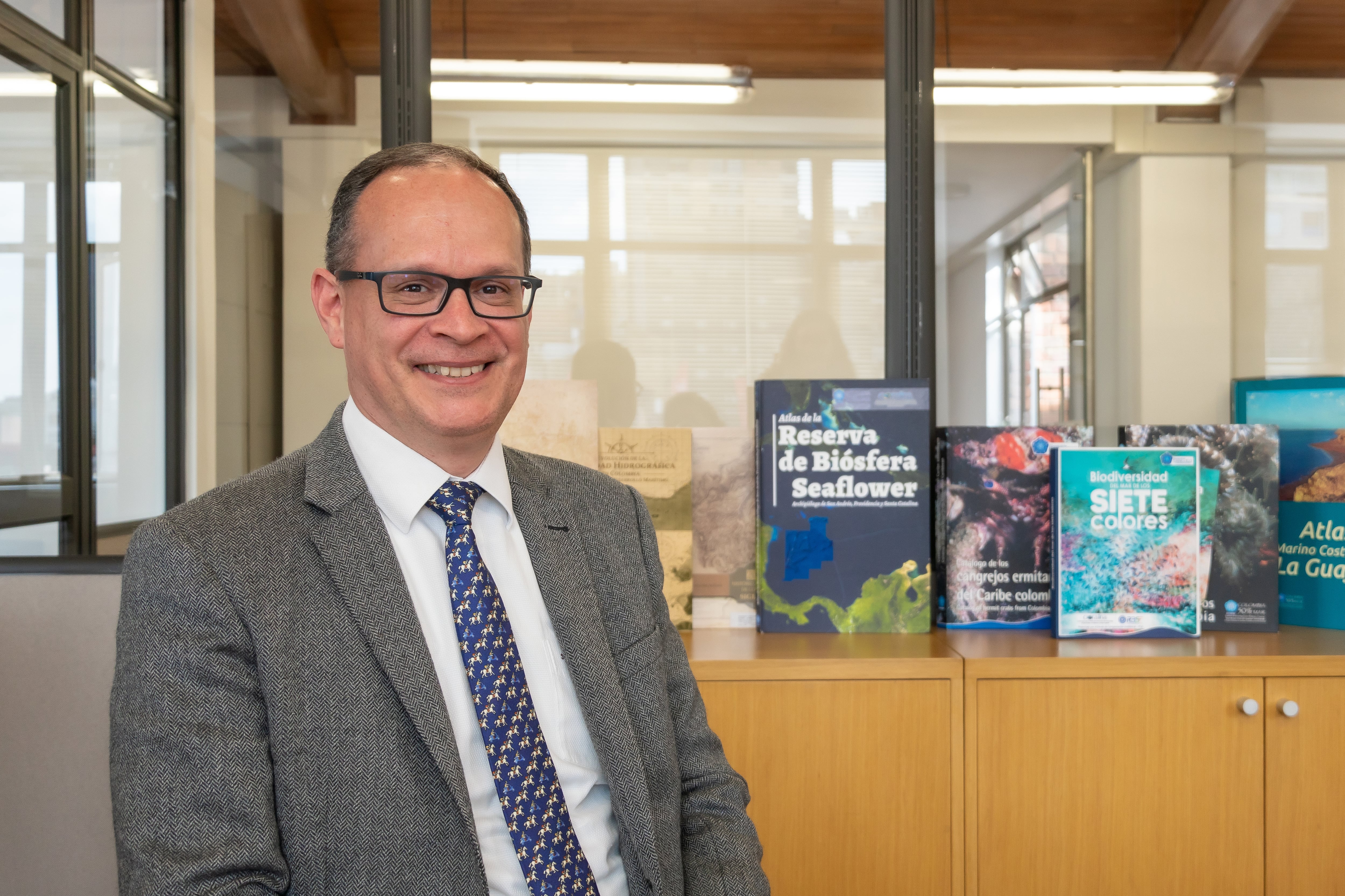 Andrés Franco Herrera. Ph.D. y director del Área Académica de Ciencias Biológicas y Ambientales de la Universidad Jorge Tadeo Lozano.