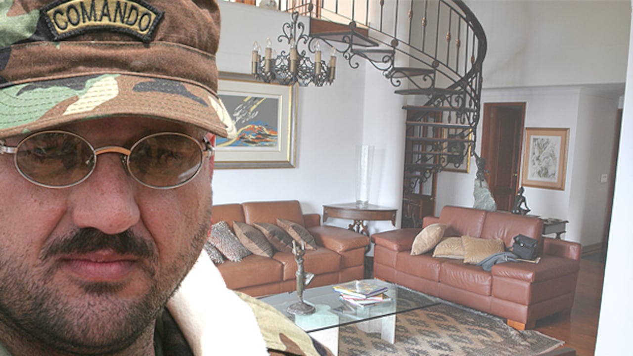 Fotografía de uno de los bienes pertenecientes a Carlos Mario Jiménez Naranjo y que fue tomado por las autoridades.