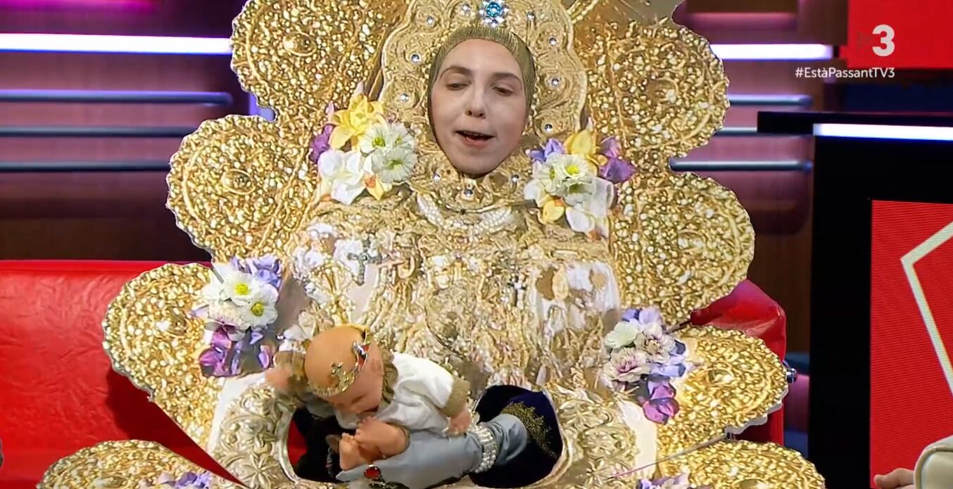 Parodia de la Virgen del Rocío