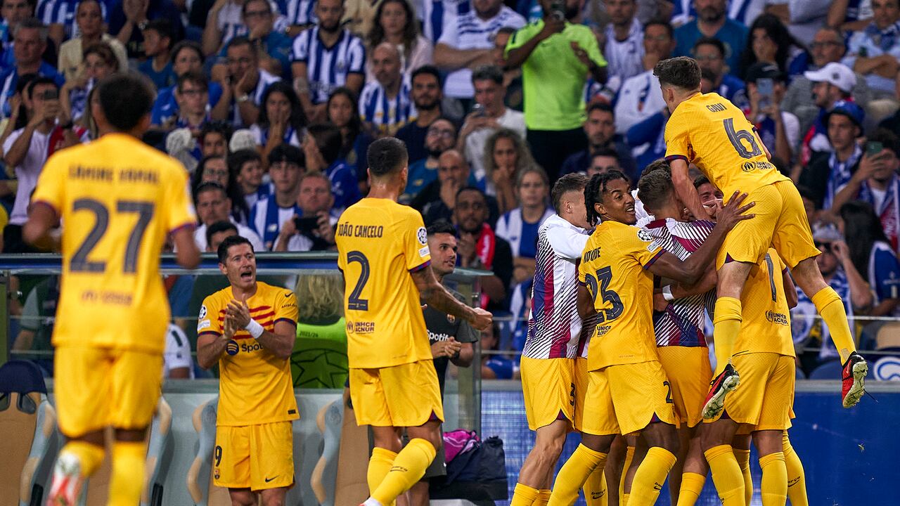 Fernan Torres, autor del gol de Barcelona vs. Porto