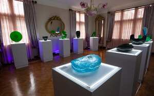 Exposición Arte checo en Colombia. Vlastimil Beránek y Jaroslav Prosek.
Bogotá Abril 13 de 2023.
Foto: Heidy León- Revista Semana.