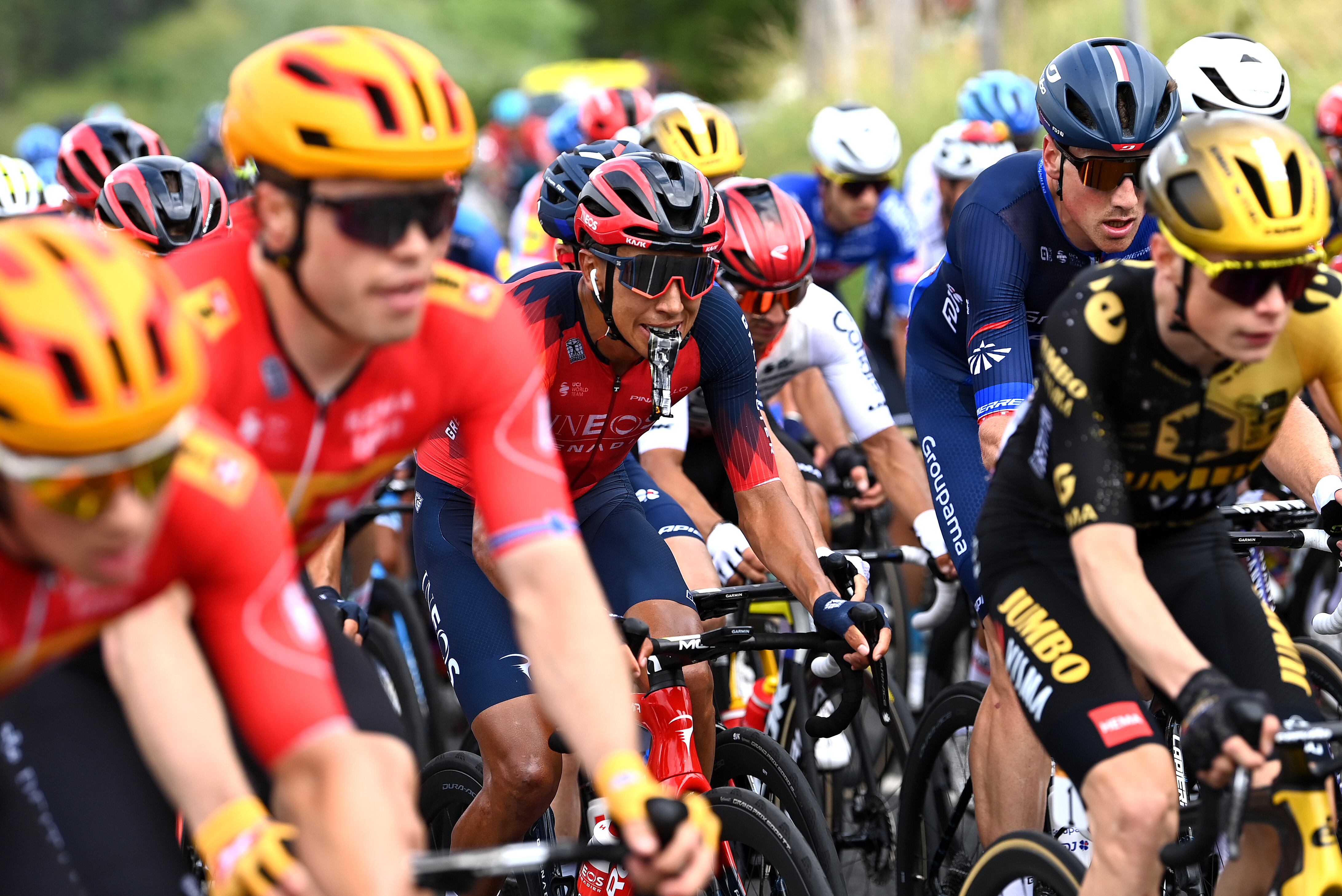 Egan Bernal, corredor colombiano.