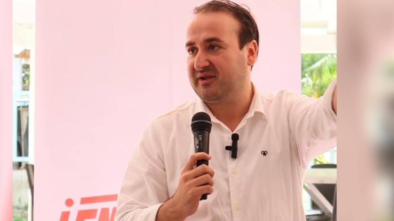 Andrés Fandiño, candidato a la Alcaldía de San Gil (Santander).