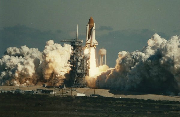 Fotografías inéditas del trasbordador Challenger 