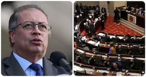El presidente Gustavo Petro y el balance del Congreso.