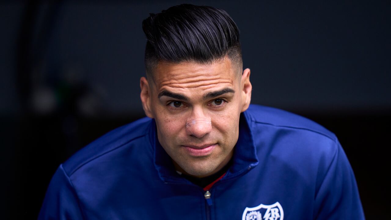 Radamel Falcao en el Rayo Vallecano